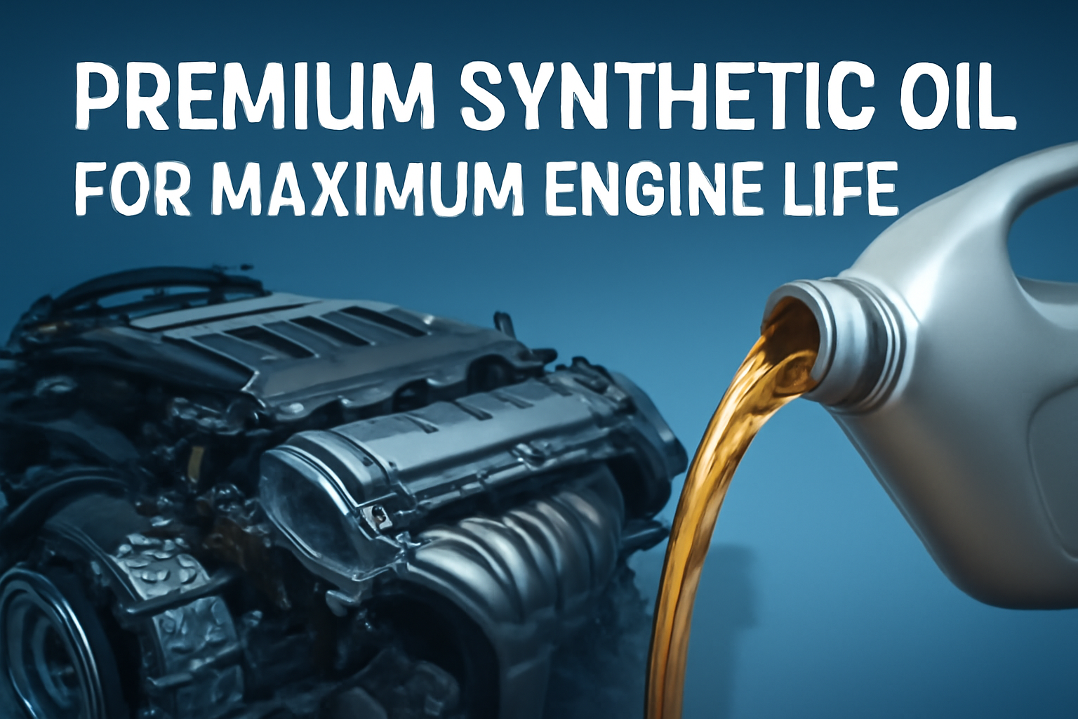 Premium Synthetic Oil for Maximum Engine Life